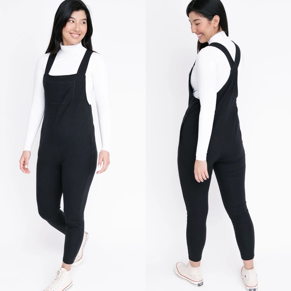 NWT Smash + Tess Romperalls in Midnight Black